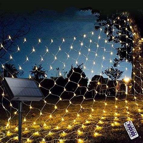 104LED Solar Mesh Lights Outdoor Waterproof Solar Net Lights With