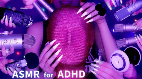 ASMR For ADHD Changing Triggers Every 30 Seconds Scratching Tapping