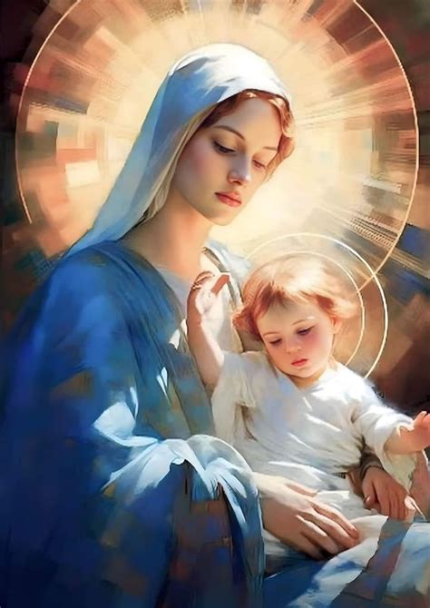 Pin By Elizabeth Dufore On The Immaculate Conception Mother Mary Mother Mary Images Jesus