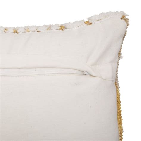 Coussin Double Tuft Miska Ivoire X Cm