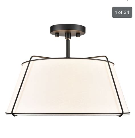 Conical Drum Semi Flush Mount Artofit