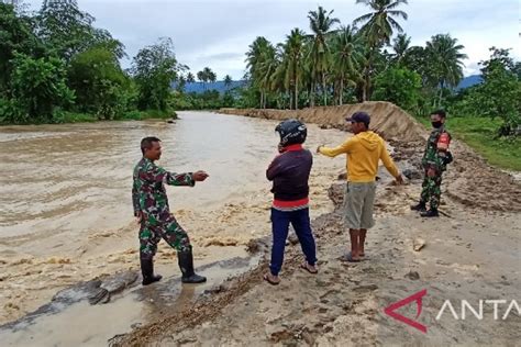 Banjir Terjang Sejumlah Dusun Di Parigi Moutong Akibat Tanggul Jebol