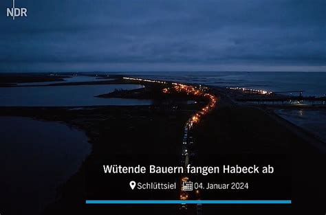 W Tende Landwirte Blockieren Habecks Ausstieg Aus F Hre Von Hallig Hooge