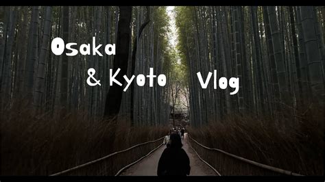 Osaka Kyoto Vlog 간사이여행 오사카여행브이로그 교토여행 YouTube