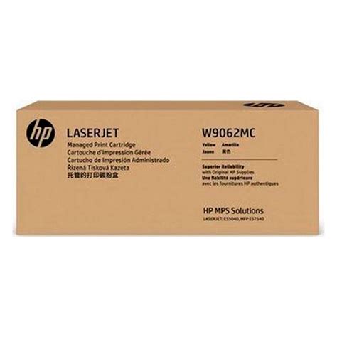 Toner HP Original W9062MC Yellow E55040 55040 E57540 57540