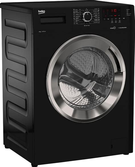 Beko Front Loading Digital Full Automatic Washing Machine 8 Kg Black