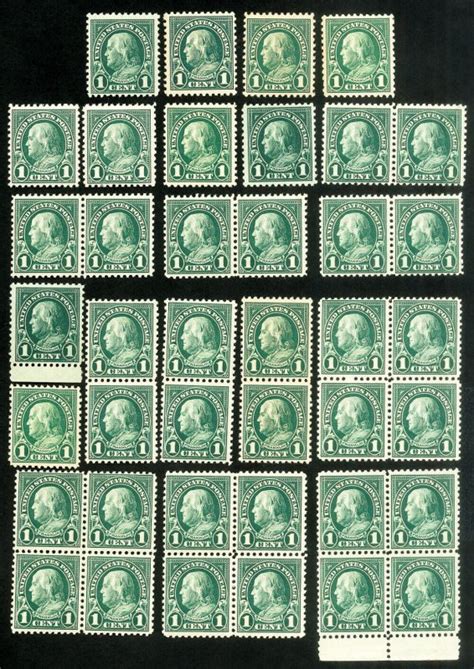 US Stamps 552 MNH F VF Lot Of 40 Fresh Scott Value 110 00 United