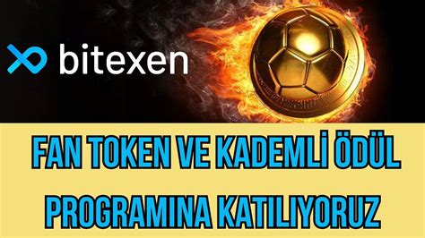 BITEXEN TARAFTAR TOKEN PROGRAMI VE KADEMELİ ÖDÜL PROGRAMLARI İLE