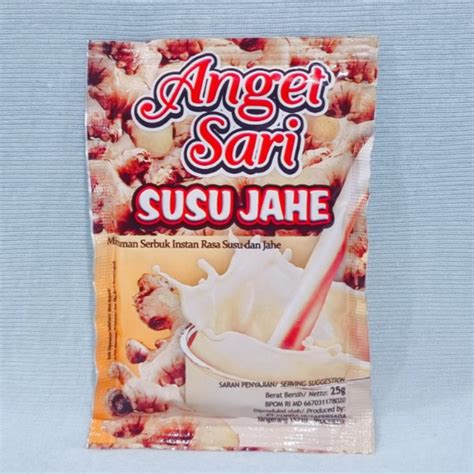 Jual Anget Sari Susu Jahe 1 Pcs Shopee Indonesia