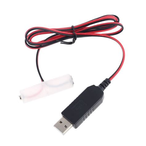 Eliminador De Bater A Lr Aa Cable De Fuente De Alimentaci N Usb De