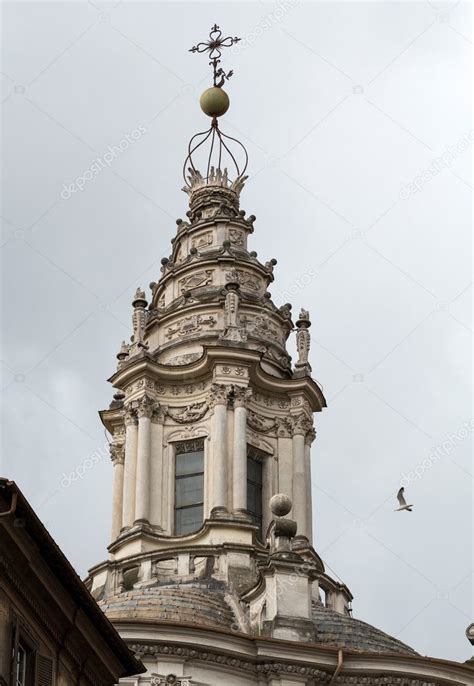 Sant Ivo All Sapienza C Pula De Borromini Iglesia Barroca En Roma