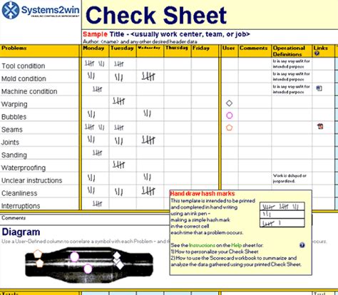 Check Sheet Template - prntbl.concejomunicipaldechinu.gov.co