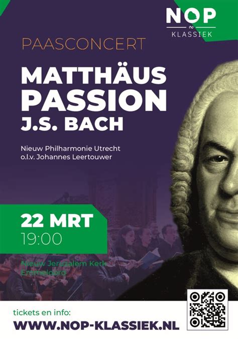 Matthäus Passion Van J S Bach In Emmeloord Lemsternijs