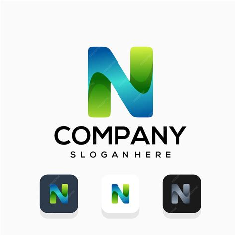 Premium Vector Modern Letter N Logo Design