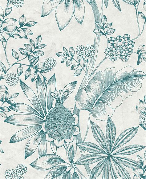 Kenitra Cream Botanical Wallpaper Wallpaper And Borders The Mural Store