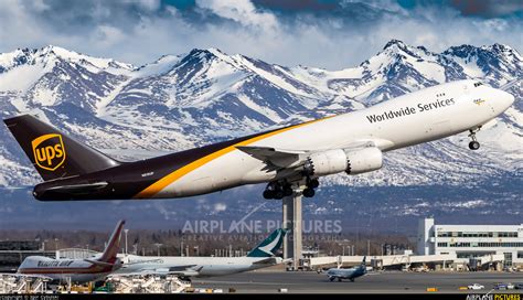 N616UP UPS United Parcel Service Boeing 747 8F At Anchorage Ted