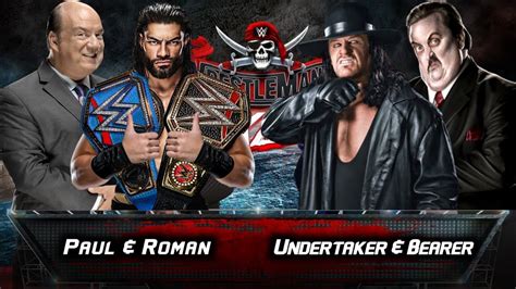 Wwe 2k23 Roman Reigns And Paul Heyman Vs The Undertaker And Paul Bearer