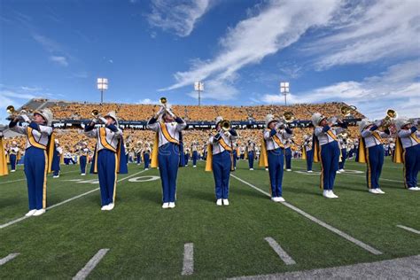 WVU Pride of West Virginia Marching Band Editorial Stock Image - Image ...