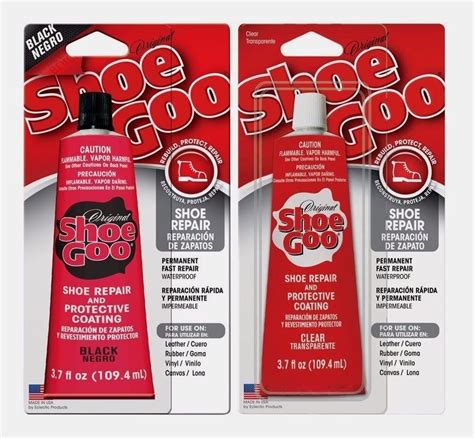 Shoe Goo Shoe Repair Glue Clear Black Adhesive Protective