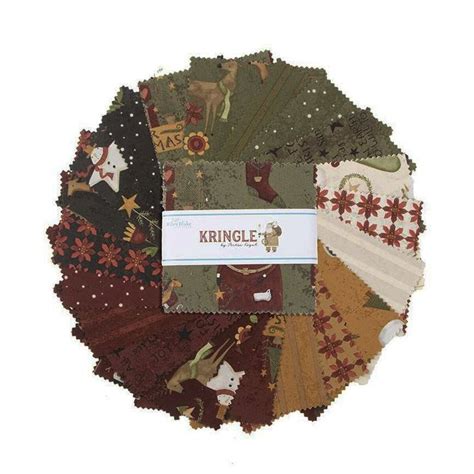 Kringle 5 Stacker Charm Pack Fabric 5 13440 42 Etsy In 2023 Charm