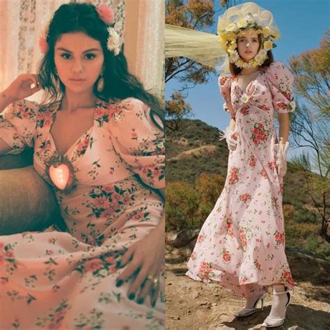 Selena Gomez Wore Rodarte For De Una Vez Video Vintage Looking