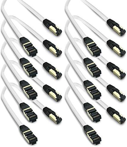 ARLI Cat 8 Netzwerkkabel Cat 8 1 Patchkabel 10 X 0 25 M 2000 MHz 40