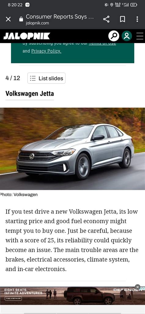 Top 10 most unreliable cars as per consumer reports 2023 : r/jetta