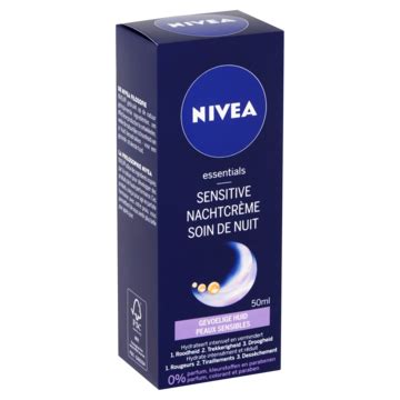 Nivea Essentials Sensitive Nachtcrème Gevoelige Huid 50ml bestellen