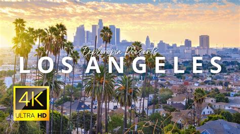 Los Angeles California Usa In K Ultra Hd Fps Video By Drone