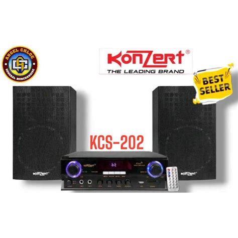 Konzert Kcs 202 Micro Component System With 5 Woofer Speaker Usb Sd