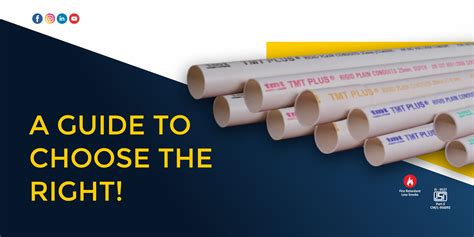 TMT Plus Electrical Conduit Pipes A Guide For Customers On Choosing