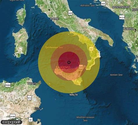 Terremoto Su Tirreno Siciliano Magnitudo Ecco Qui I Dettagli