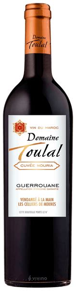 Les Celliers De Mekn S Domaine Toulal Cuv E Nouria Vivino Monaco