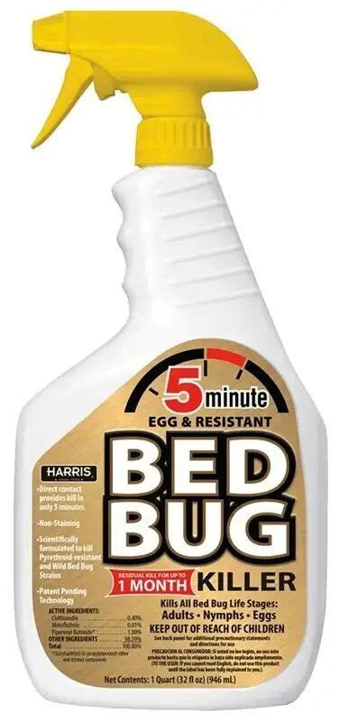 Pf Harris Goldbb 32 Gold Label 5 Minute Bed Bug Killer 32 Ounce Trigger