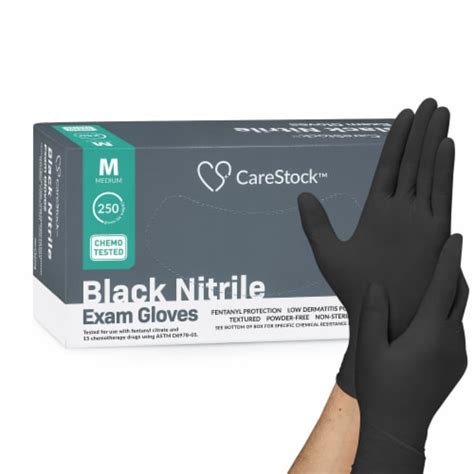 Carestock Nitrile Exam Glove Standard Cuff Length Medium Cs2774 2500