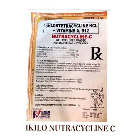 Chlortetracycline HCL 1kilo CTC Shopee Philippines