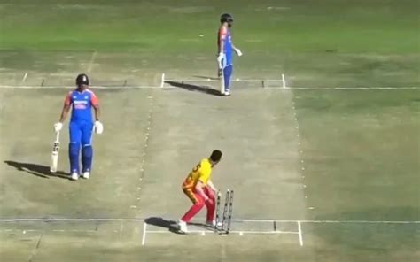 Shivam Dube Gave Rinku Singh A Harsh Stare After The Run Out