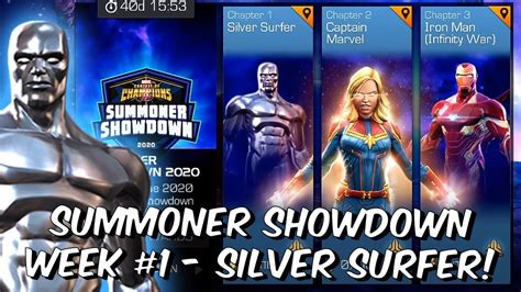 Summoner Showdown Week 1 Show Up And Showdown Difficulty Marvel Contest Of Champions Youtube