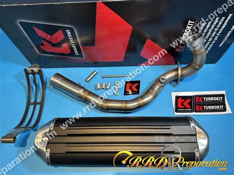 Exhaust TURBO KIT TK MAXI SCOOTER PIAGGIO MP3 400 And 500