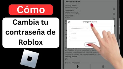 Cómo Cambiar Tu Contraseña De Roblox Nuevo 2023 । Cambio De Contraseña