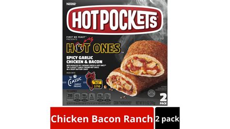 Hot Pockets Crispy Buttery Crust Chicken Bacon Ranch Sandwiches Ct Delivery Near Me Doordash