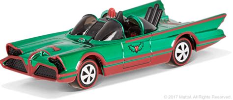 Hot Wheels Announces Exclusive Holiday Batman Classic Tv Series Batmobile The Batman Universe