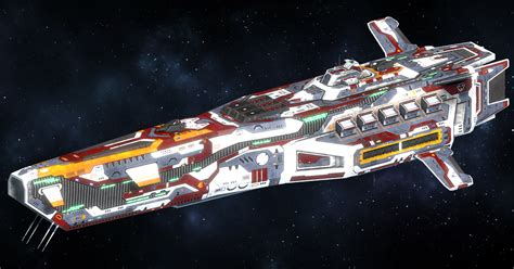 Spaceship Exterminator Battlecruiser 3d 宇宙飞船 Unity Asset Store