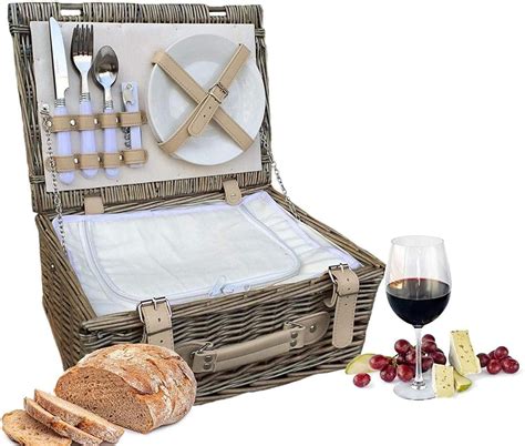 Wrenbury Fitted Picnic Hamper Picnic Basket For With Chiller