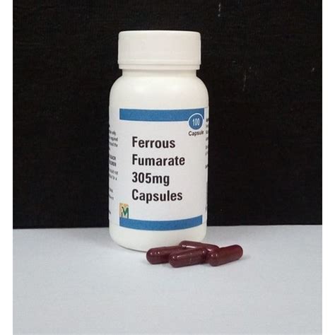 Ferrous Fumarate 305Mg Capsules General Drugs At Best Price In New