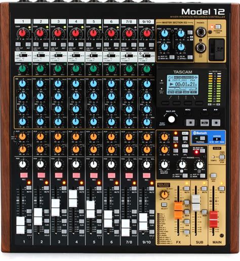 TASCAM Model 12 Mixer Interface Recorder Controller Sweetwater