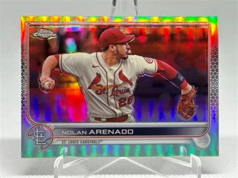 RÉFRACTOR NOLAN ARENADO 2022 Topps chrome 74 St Louis Cardinals EUR 2