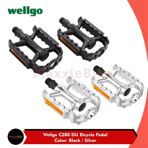 Jual Wellgo C Pedal Sepeda Aluminium Alloy Dual Du Bearing Bicycle