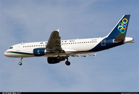 Sx Oau Airbus A Olympic Air Paul Nichols Jetphotos