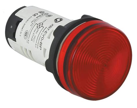 XB7EV04GP | Schneider Electric, Harmony XB7, Panel Mount Red LED Pilot ...